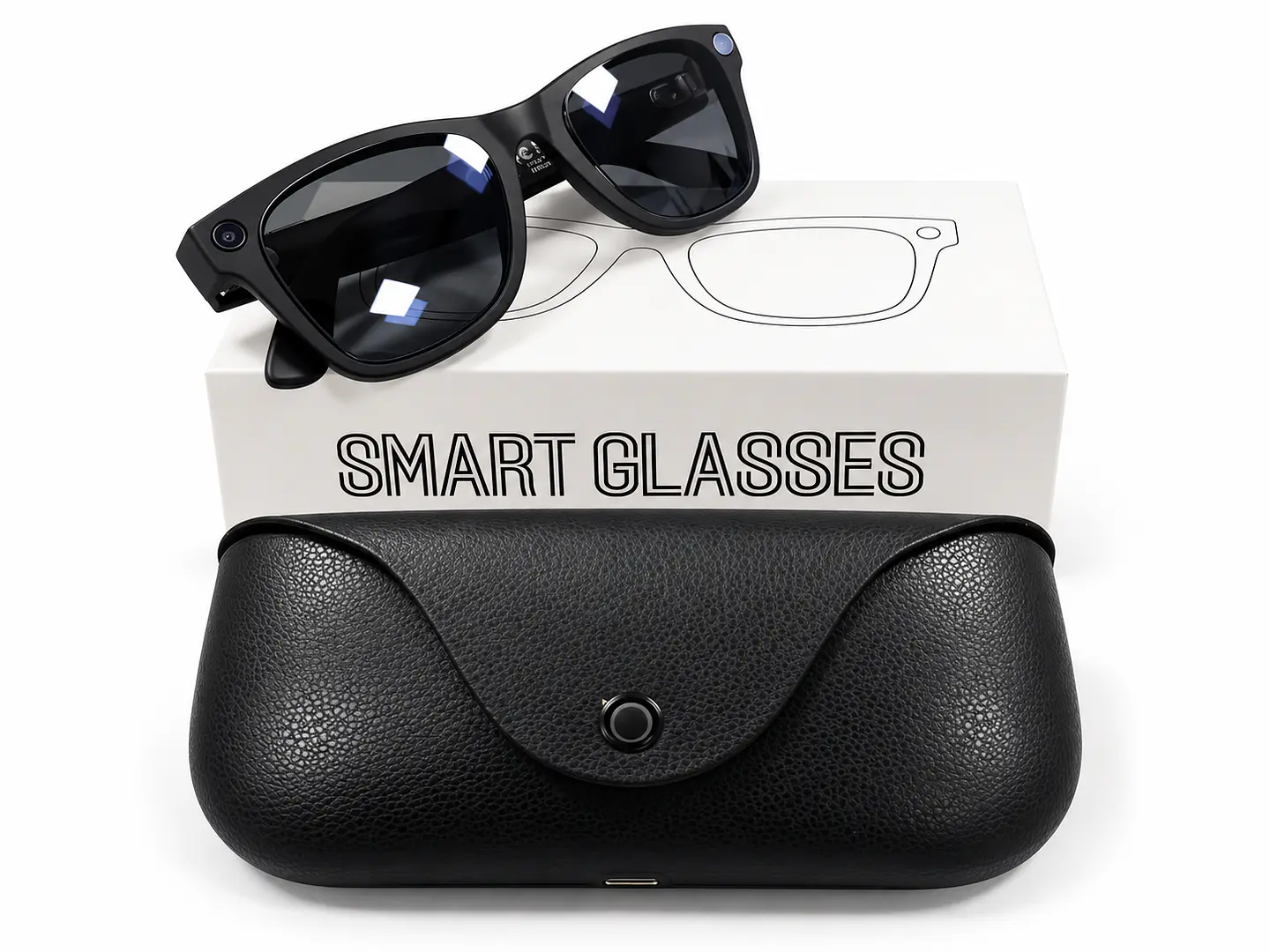 Lentes Inteligentes MT5 Ultra con IA, Cámara 8MP, Traductor y Estuche de Carga 2.000 mAh 4