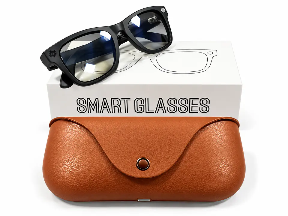Lentes Inteligentes MT5 Ultra con IA, Cámara 8MP, Traductor y Estuche de Carga 2.000 mAh 6