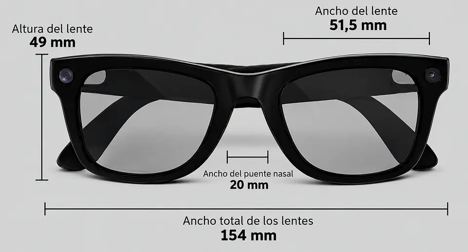 Lentes Inteligentes MT5 Ultra con IA, Cámara 8MP, Traductor y Estuche de Carga 2.000 mAh 11