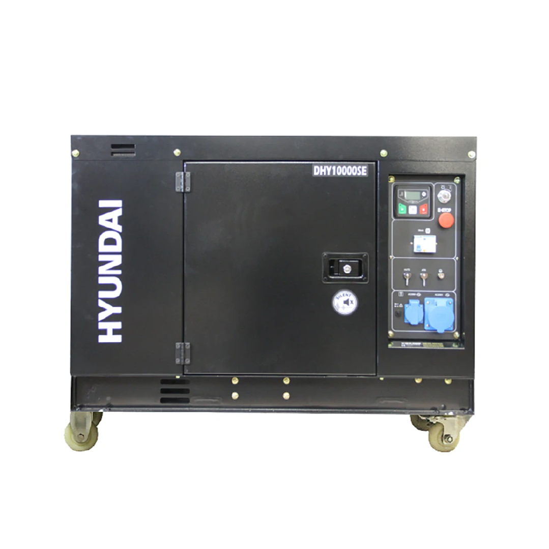 Generador Hyundai Diesel 8/8,5 Kw/Kva Partida eléctrica monofásico Cerrado 3