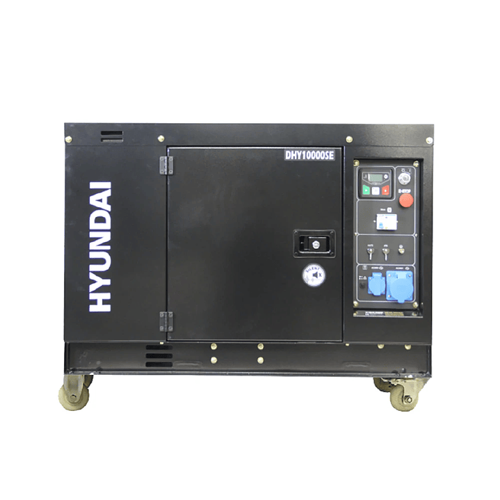 Generador Hyundai Diesel 8/8,5 Kw/Kva Partida eléctrica monofásico Cerrado 3