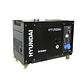 Generador Hyundai Diesel 6/6,3 Kw/Kva Partida eléctrica monofásico Cerrado - Miniatura 1