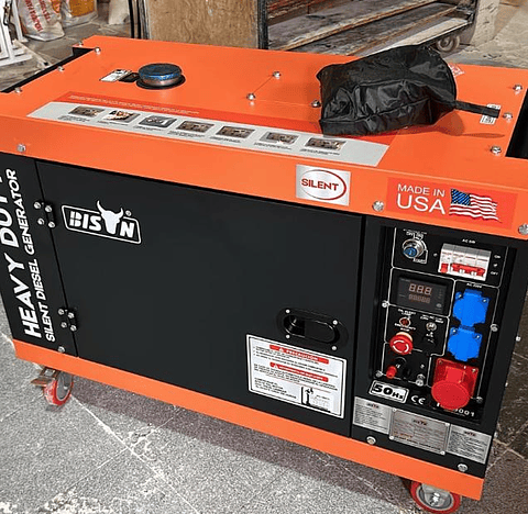 GENERADOR 13 KVA DIESEL  MONOFASICO Y TRIFASICO