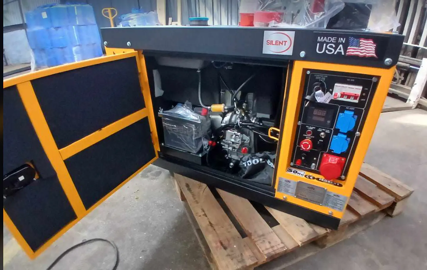 GENERADOR 13 KVA DIESEL  MONOFASICO Y TRIFASICO 3
