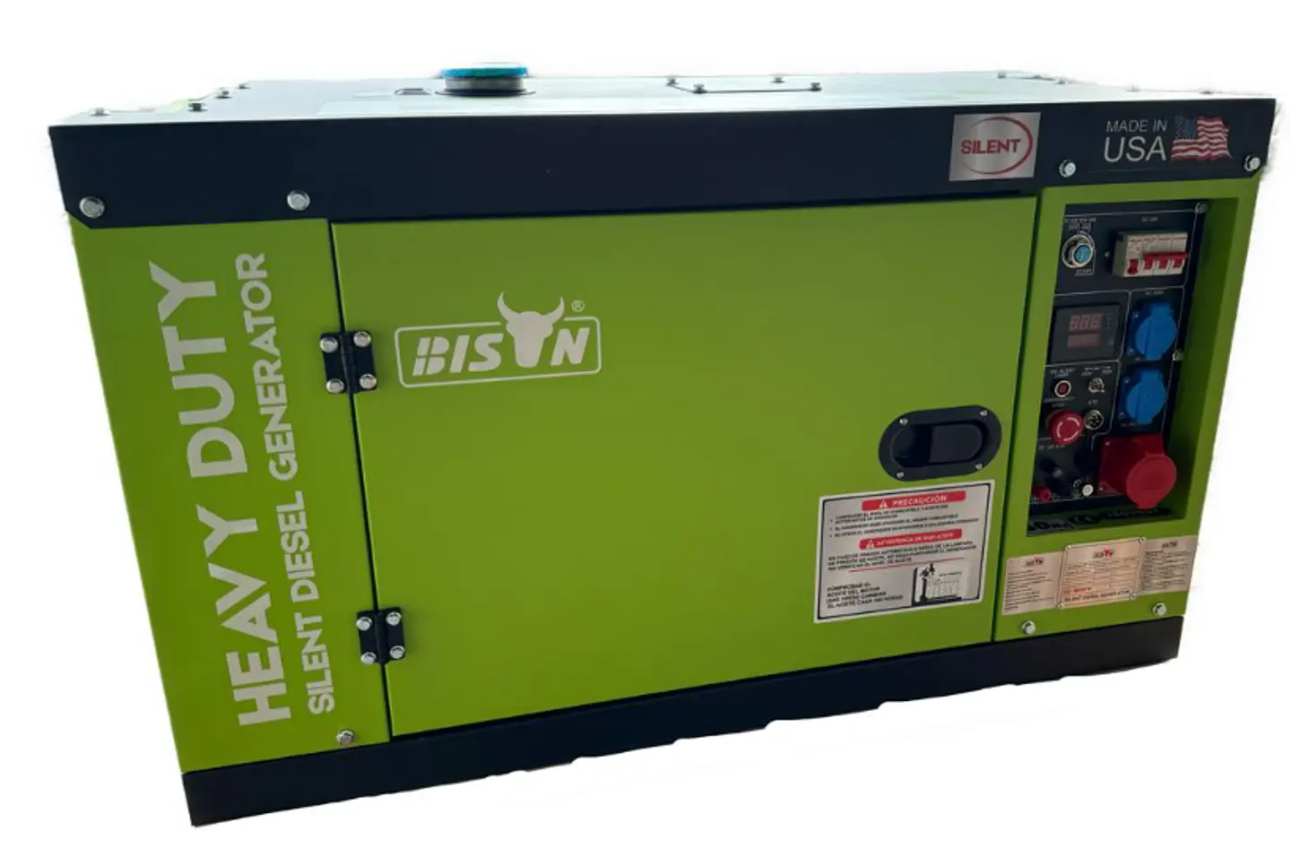 GENERADOR 13 KVA DIESEL  MONOFASICO Y TRIFASICO 6