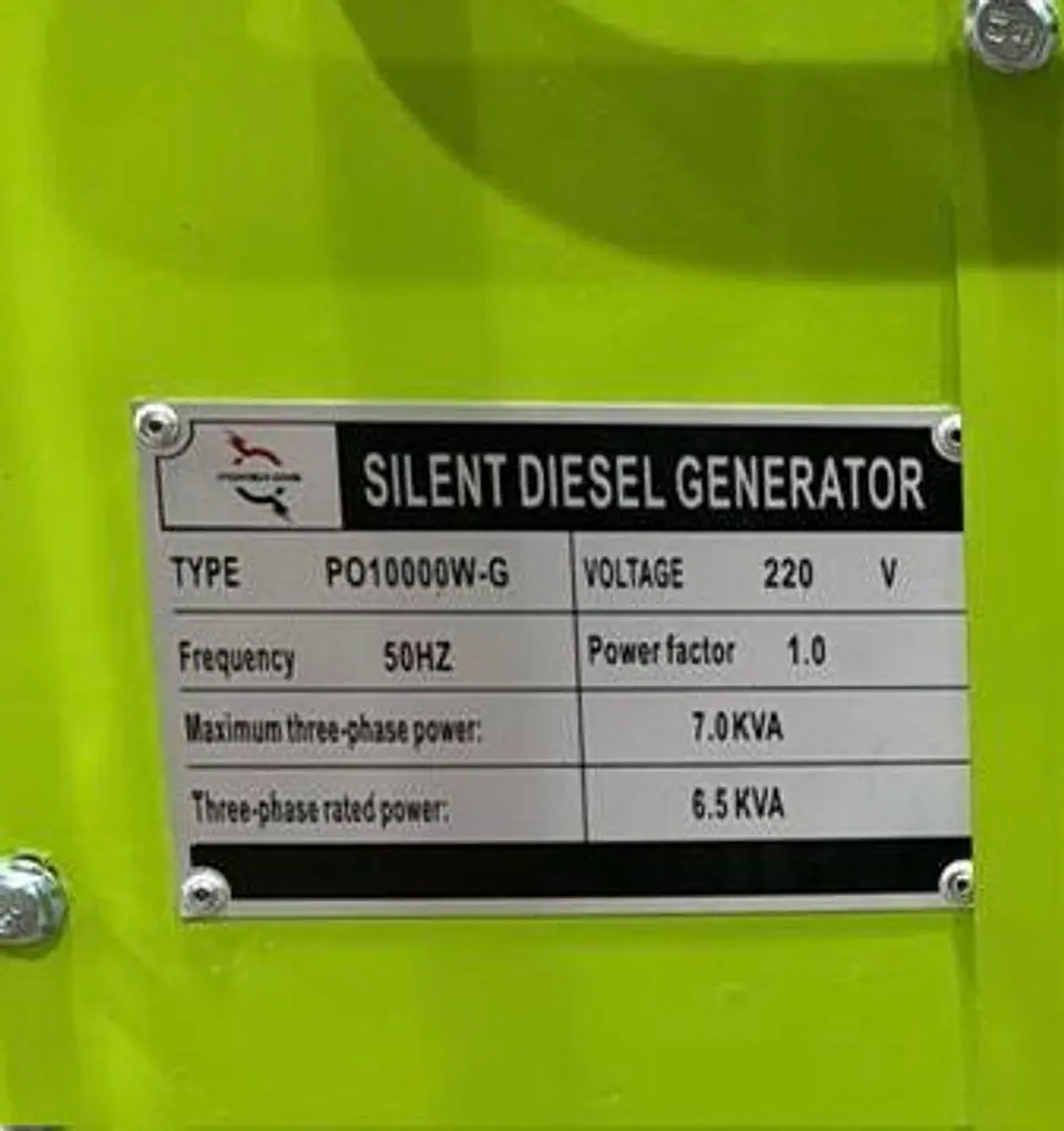 GENERADOR 7 KVA DIESEL 4
