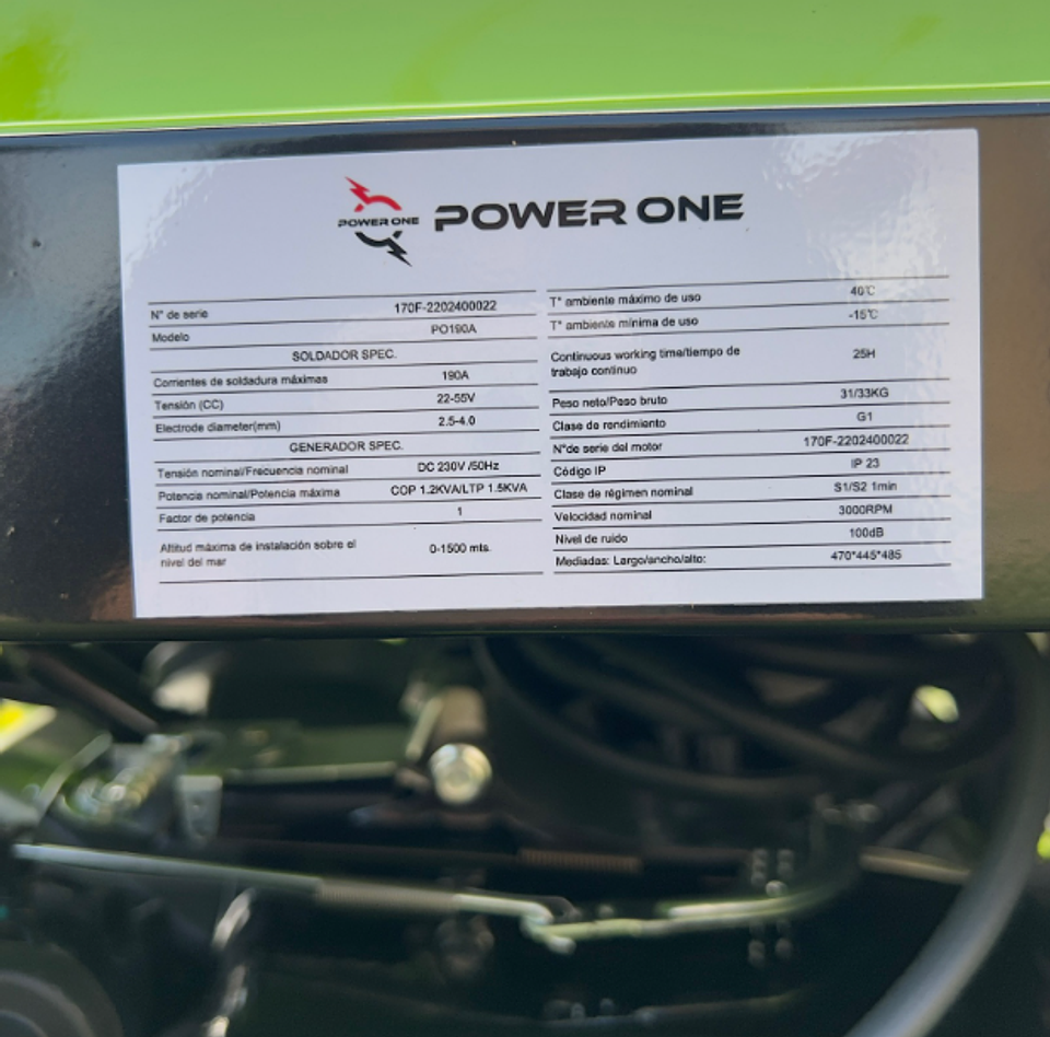 MOTOSOLDADOR 190A 3