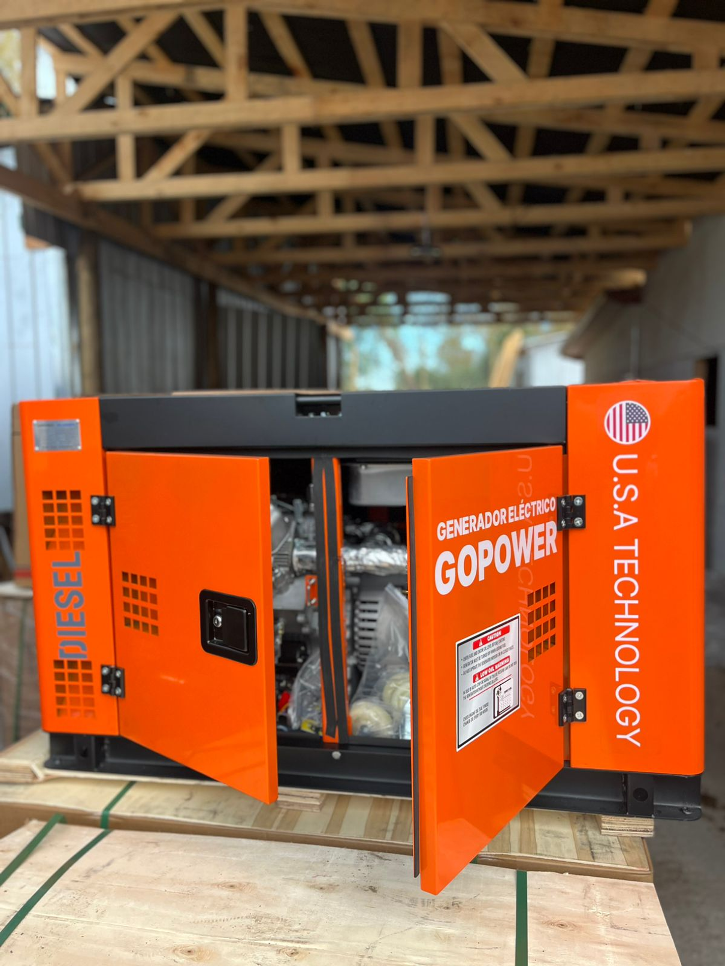 GENERADOR DIESEL  18 KVA MONOFASICO Y TRIFASICO 3