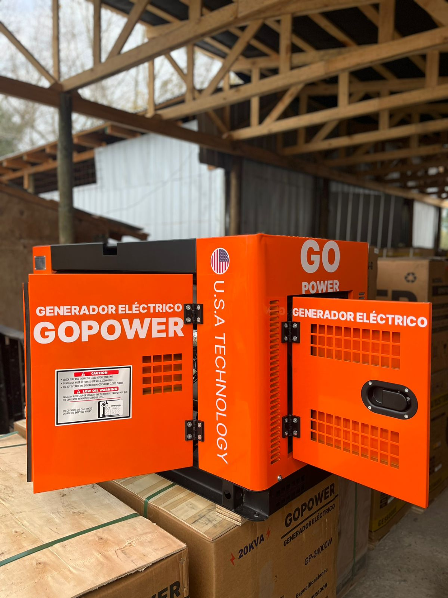 GENERADOR DIESEL  18 KVA MONOFASICO Y TRIFASICO 4