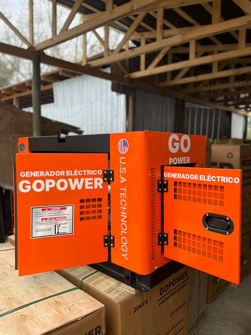 GENERADOR DIESEL  18 KVA MONOFASICO Y TRIFASICO 4