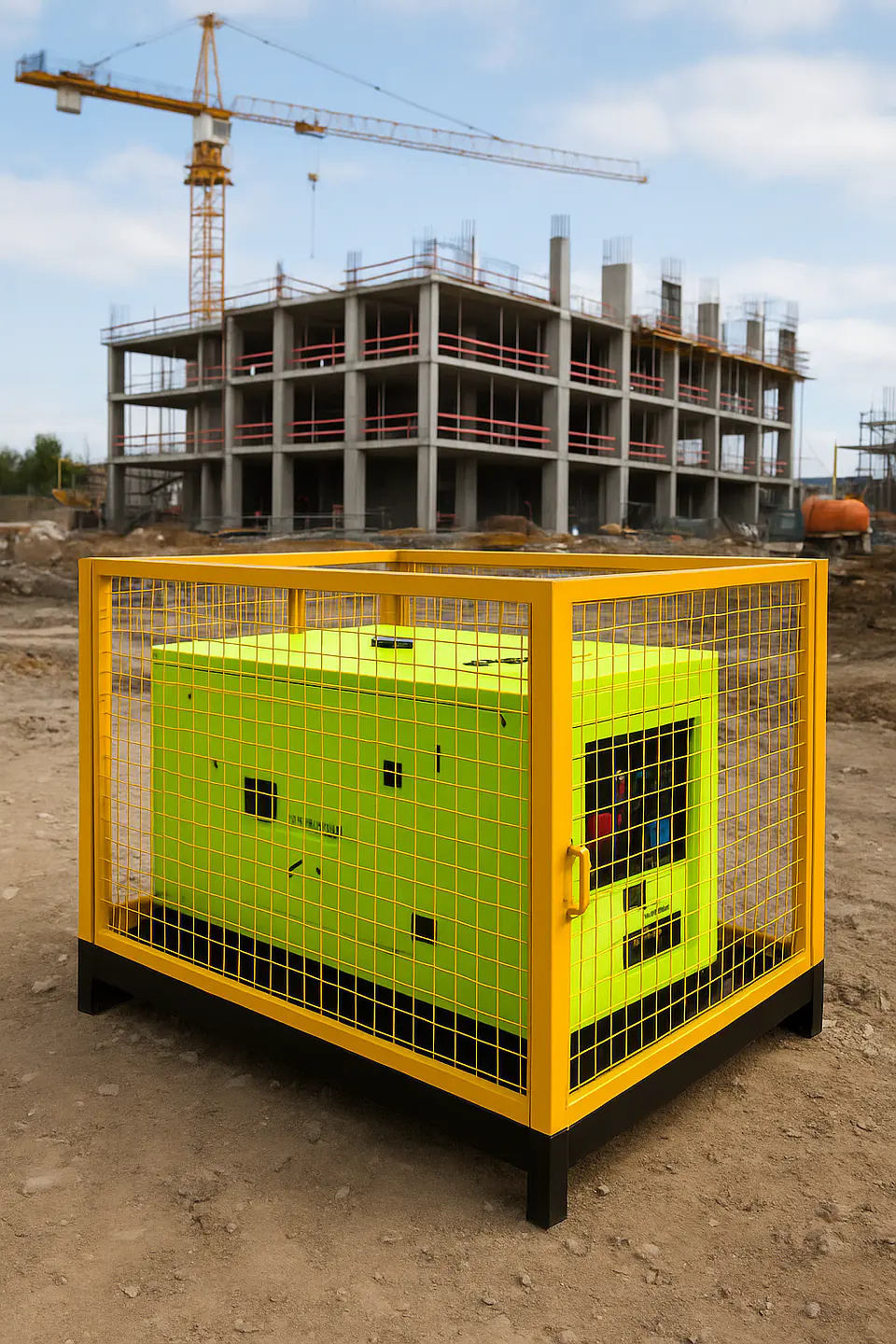 Jaula para generadores 6