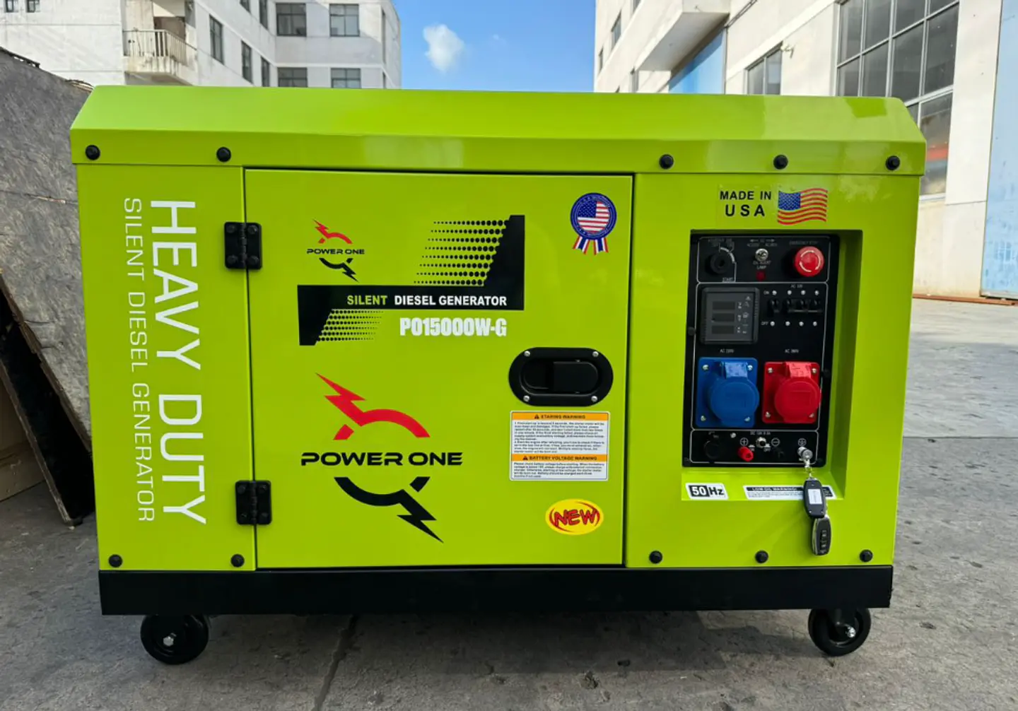 GENERADOR 13 KVA DIESEL MONOFASICO Y TRIFASICO 1