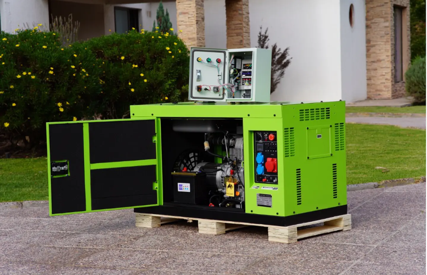 GENERADOR 15 KVA DIESEL MONOFASICO Y TRIFASICO 7