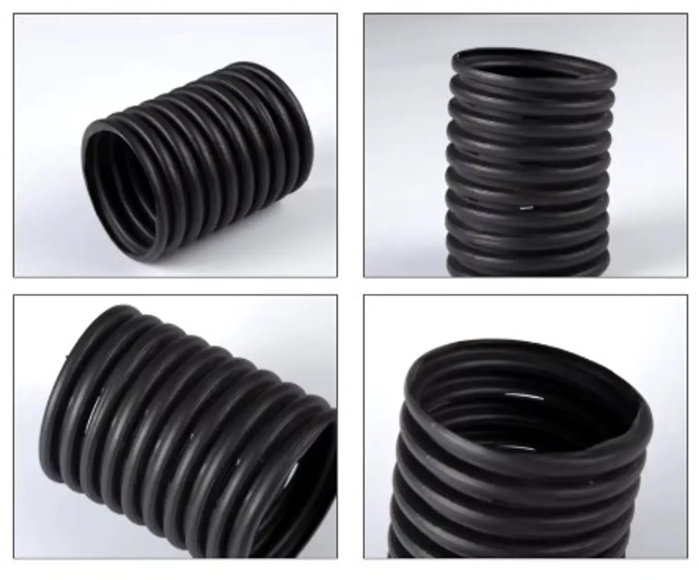 Tuberia HDPE corrugada ranurada D-100mm Drenaje / Pack 20 tiras 1