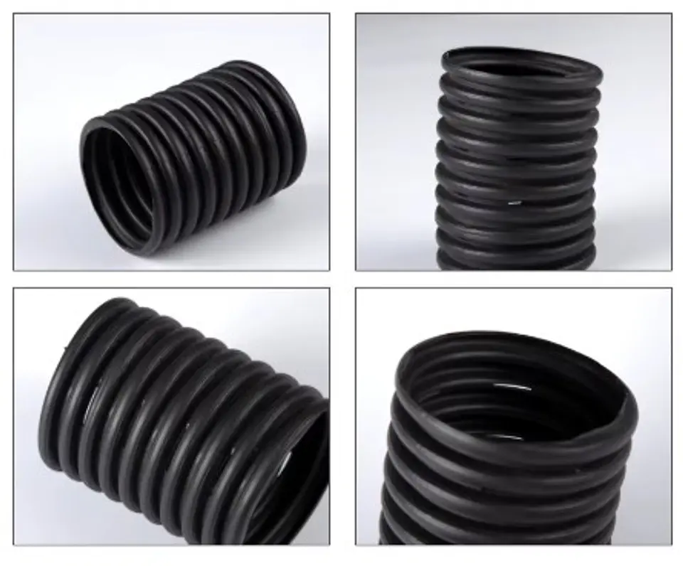 Tuberia HDPE corrugada ranurada D-100mm Drenaje / Pack 20 tiras 1