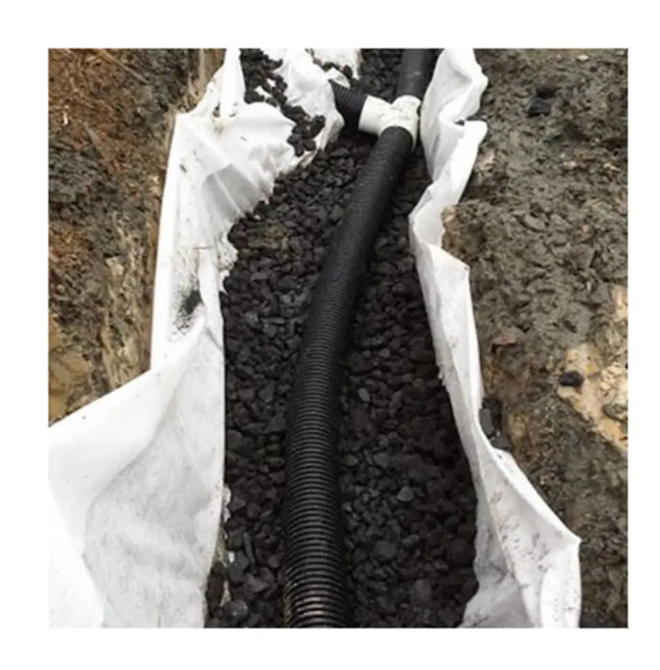Tuberia HDPE corrugada ranurada D-100mm Drenaje / Pack 20 tiras 2