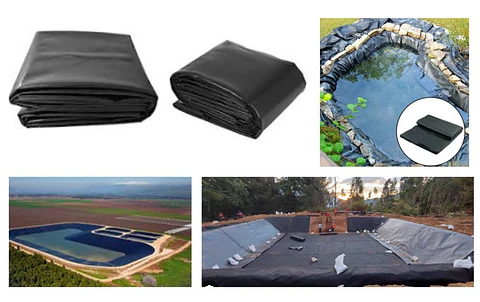 CORTE DE  GEOMEMBRANA HDPE 1.5 mm / 7X10 metros