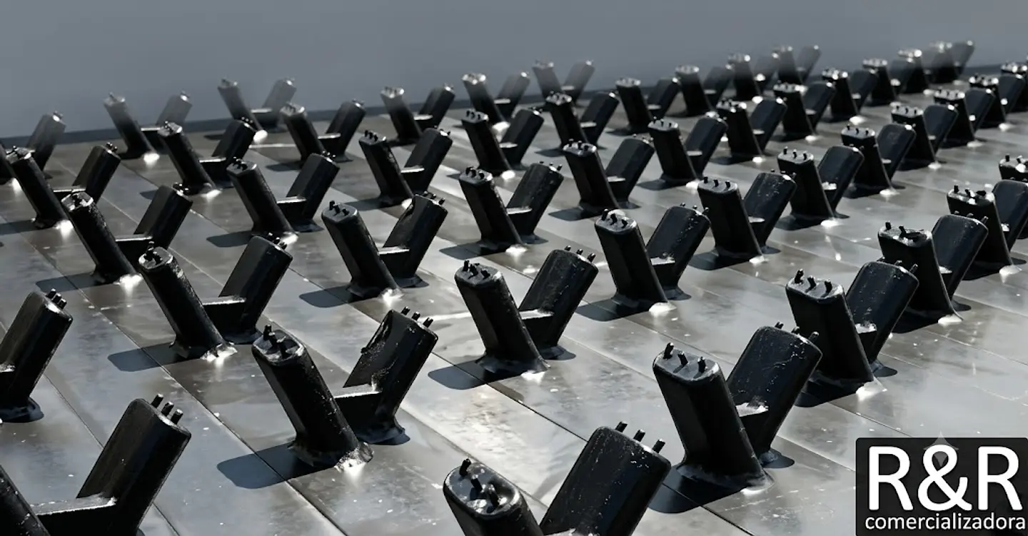 Liner de Protección de Concreto HDPE 3.0mm Stud Liner (4x2 mts) 1