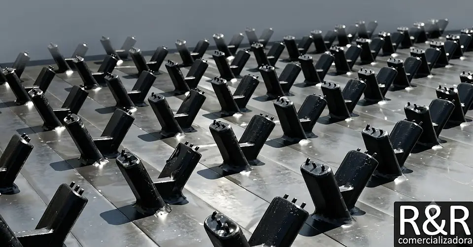 Liner de Protección de Concreto HDPE 3.0mm Stud Liner (4x2 mts) 1