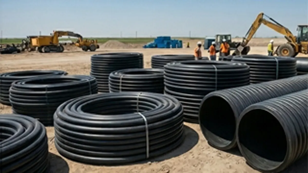 Tuberías HDPE lisa y corrugada 