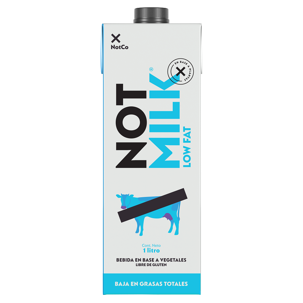 Not Milk Low Fat 1L $1.500 SOBRE 12 UN