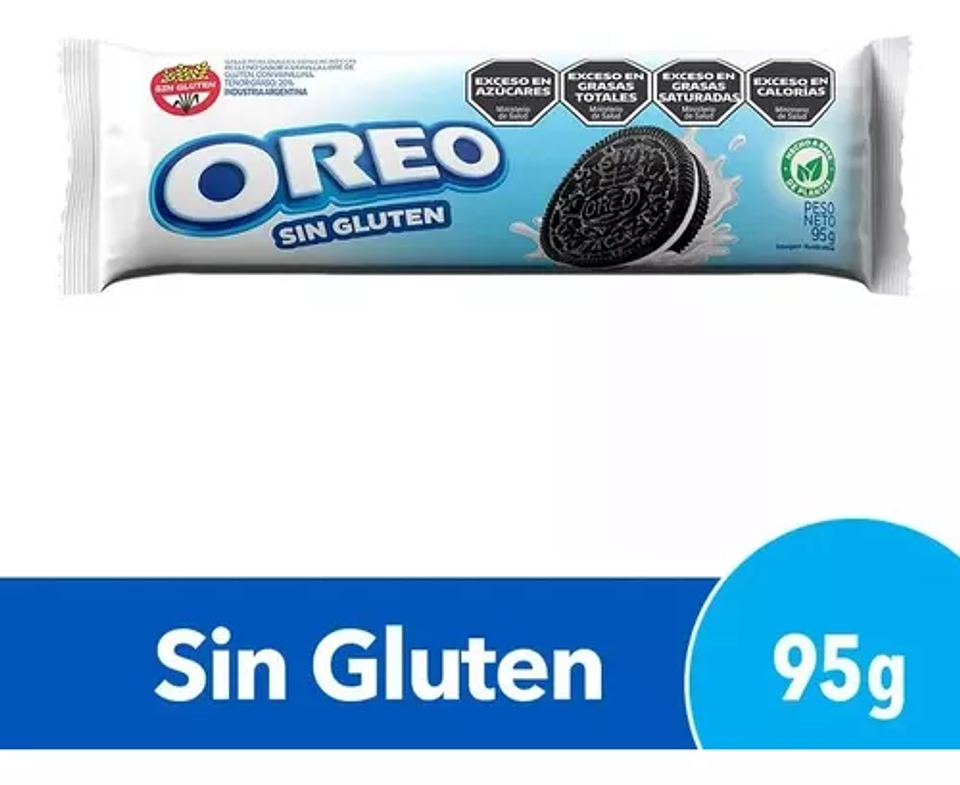 Oreo Sin Gluten 95g Plant Based 1