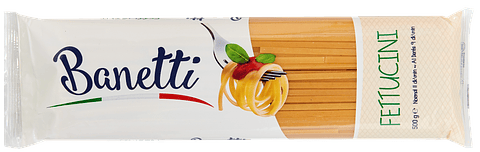 Fideos Fetuccini 500g Banetti