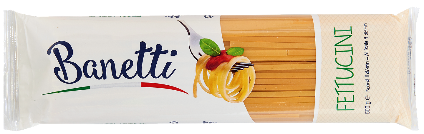 Fideos Fetuccini 500g Banetti 1