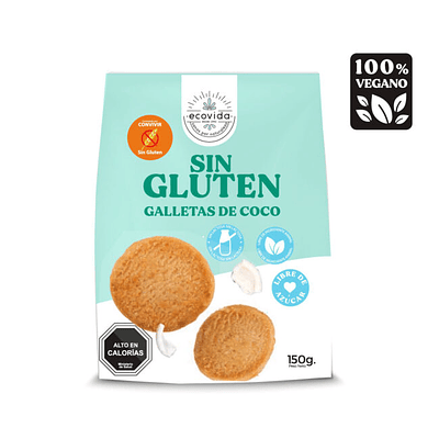 Galletas de Coco 150g Ecovida 