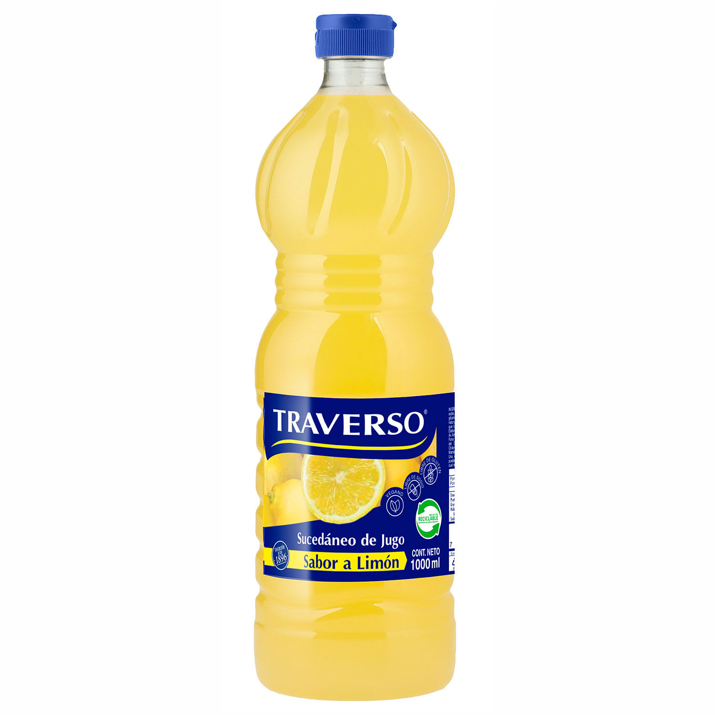 Sucedáneo Jugo de Limón 500ml Traverso  1