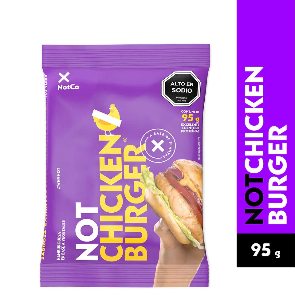 Not Chicken Burger 95g  1