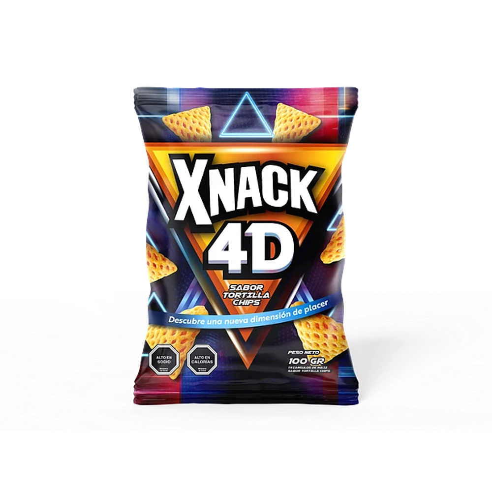 XNACK MIX 4D TRIANGULOS DE QUESO CRUNCH 100G EL ARRIERO 