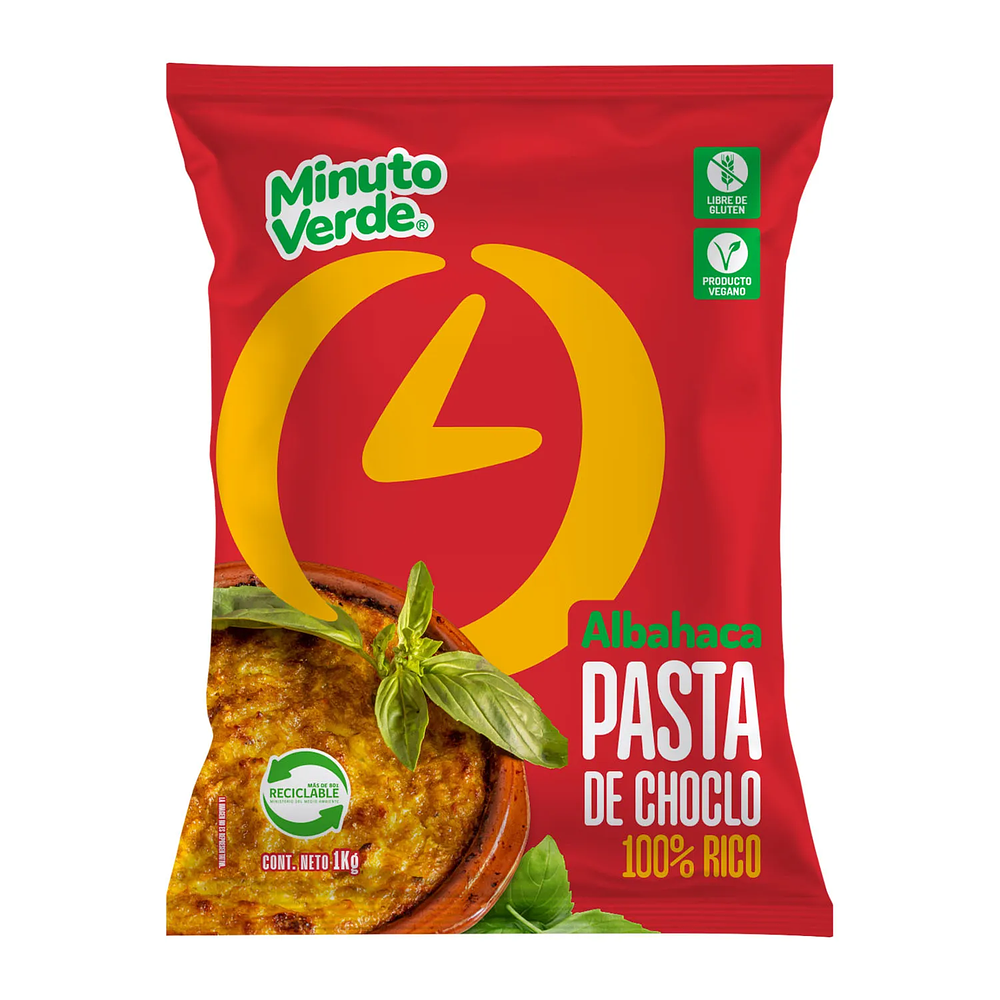 Pasta de Choclo 1Kg Minuto Verde