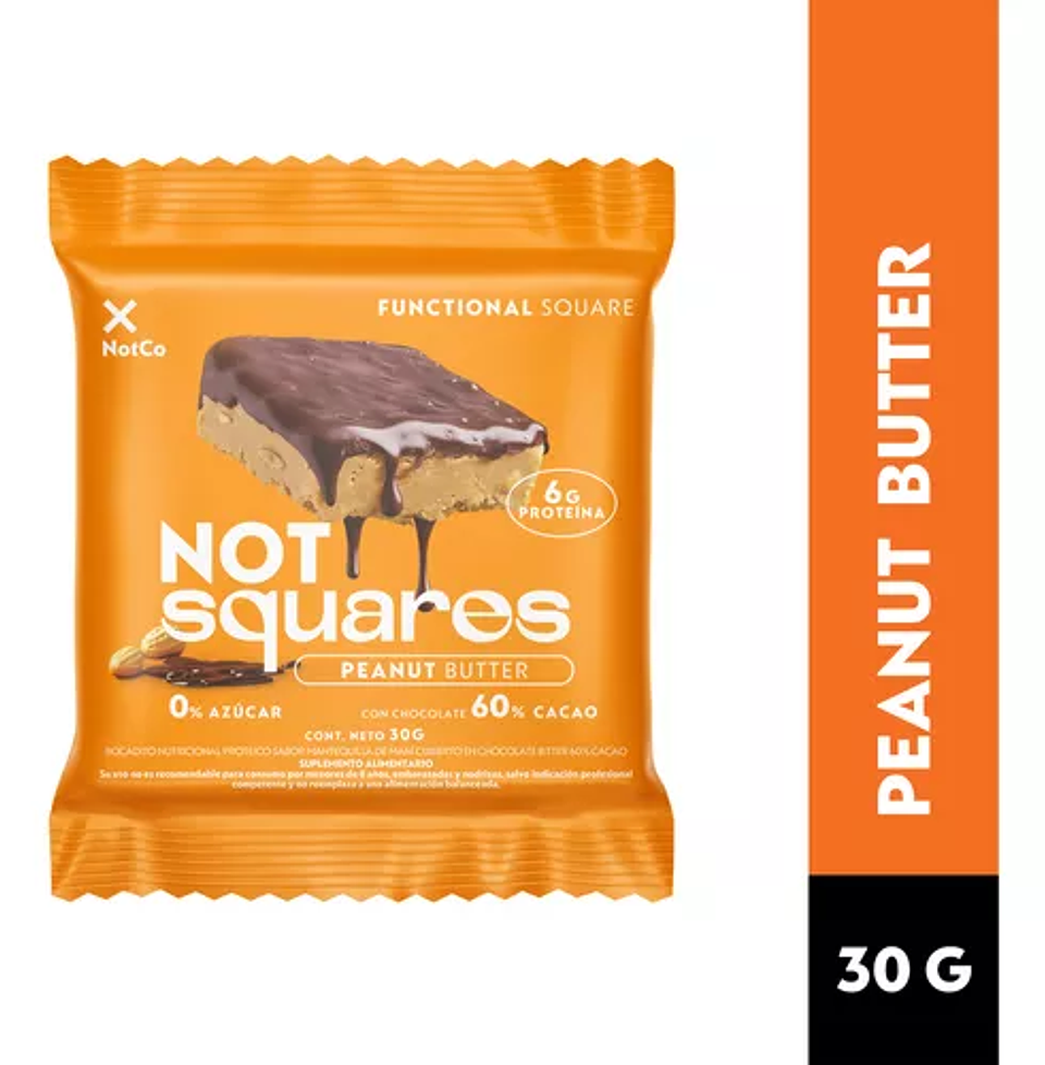 NOT SQUARE PEANUT BUTTER 5 x 30G 2