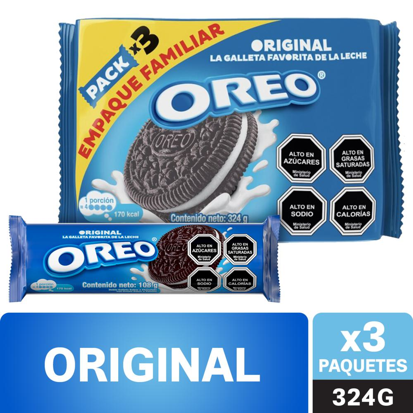 TRIPRACK OREO ORIGINAL FAMILIAR 1