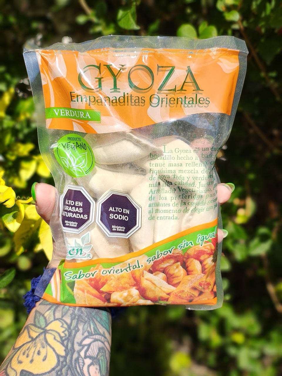 GYOZA VERDURAS SHEN - 12 EMPANADAS ORIENTALES  3