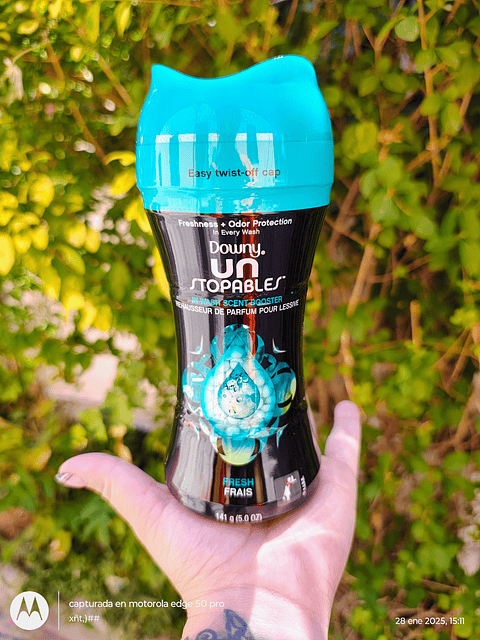  Perlas de Perfume Downy Unstopables Fresh 141 g - SUAVIZANTE DE ROPA