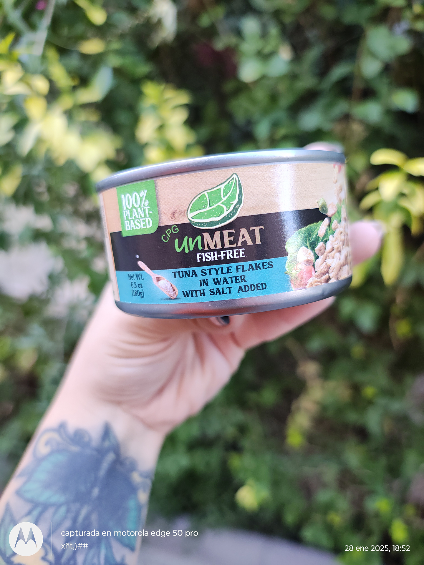 SUCEDANEO DE ATUN EN AGUA 180G - UNMEAT  3