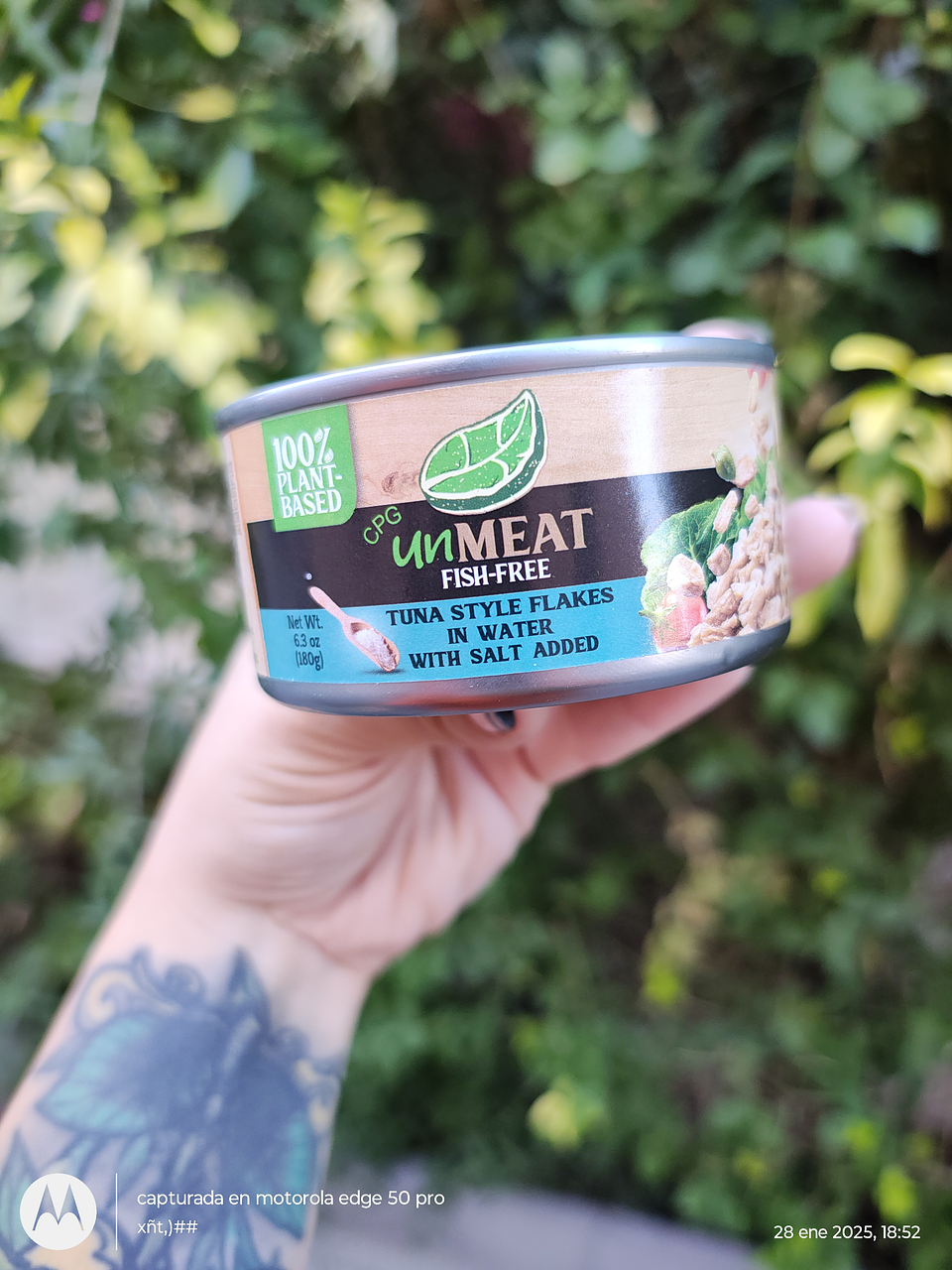 SUCEDANEO DE ATUN EN AGUA 180G - UNMEAT  3