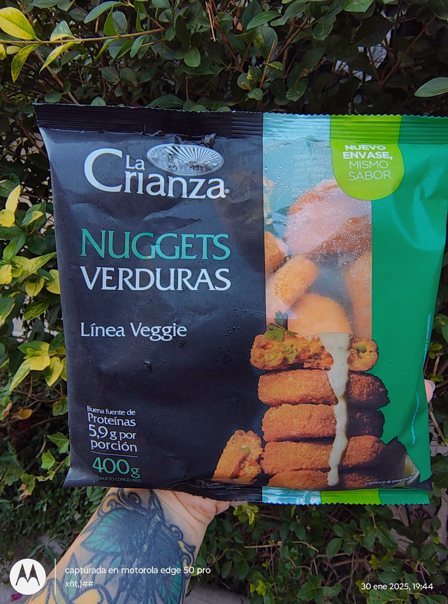 Nuggets Verduras 400g - Linea Veggie - La Crianza 2