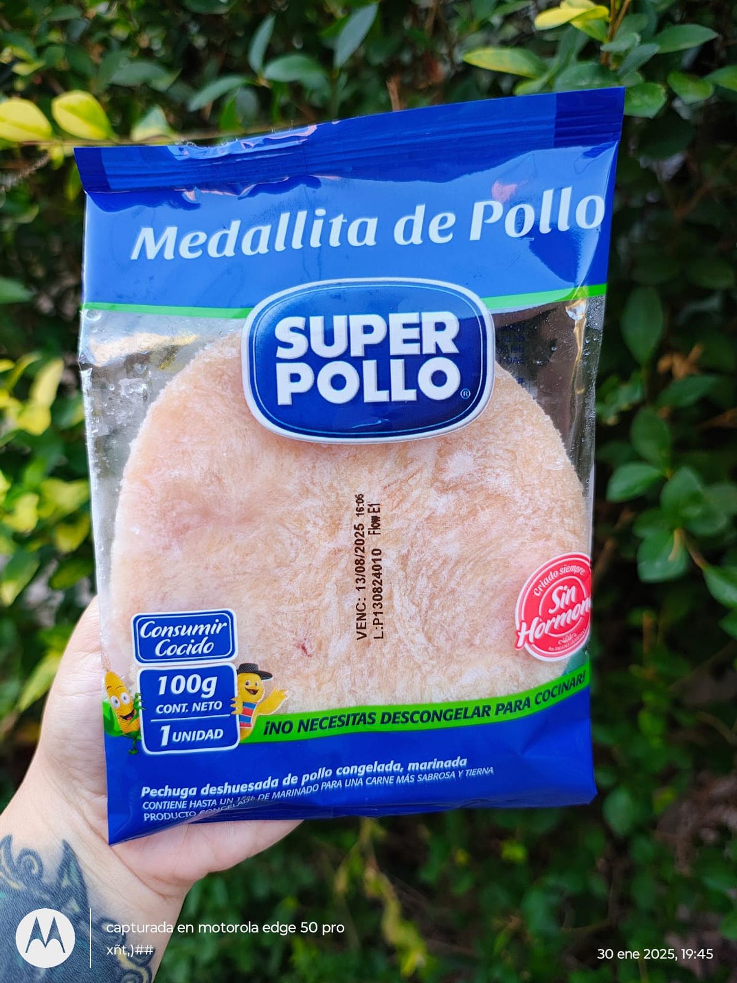 Medallita de Pollo 100g - Super Pollo 2