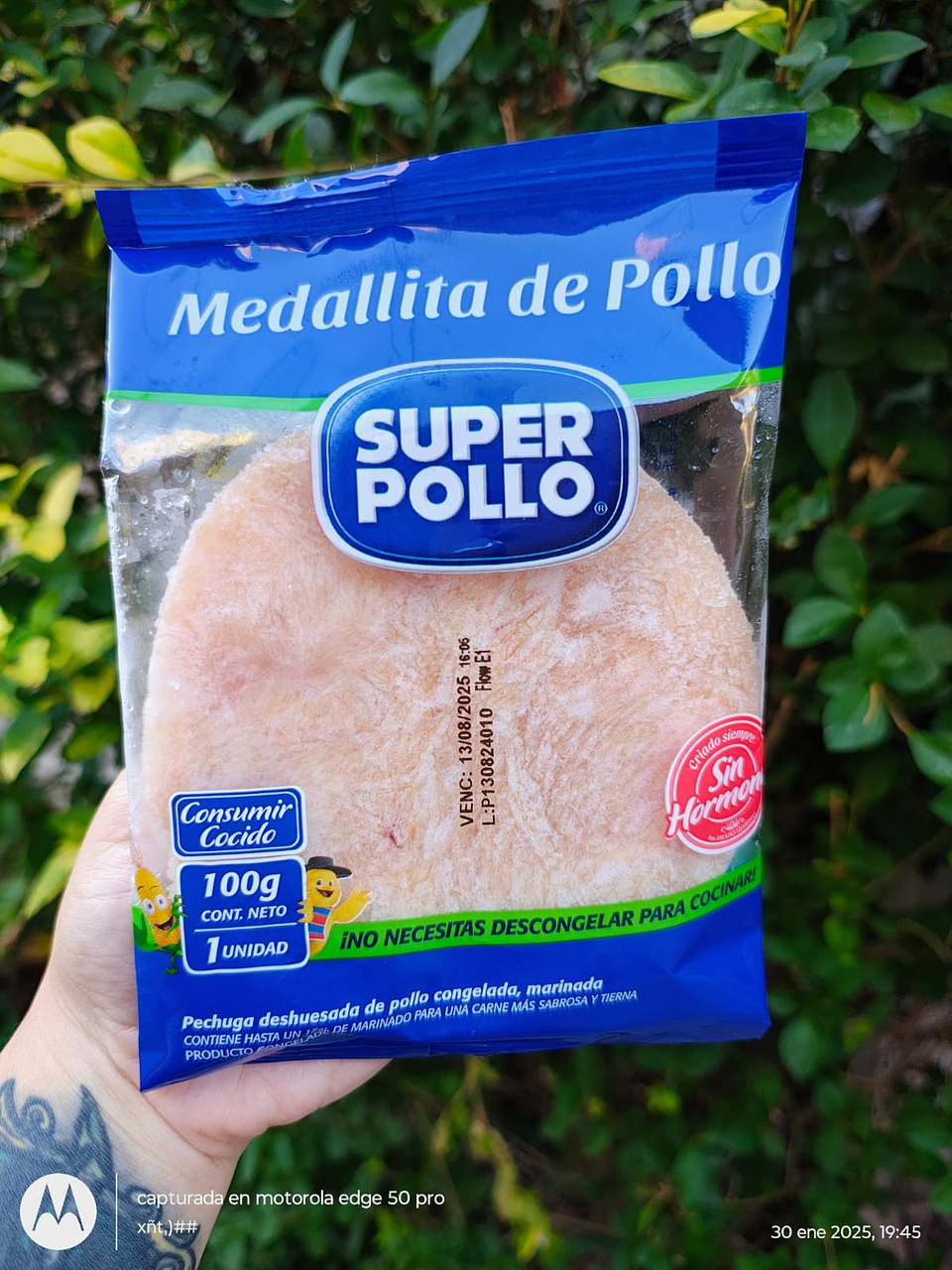 Medallita de Pollo 100g - Super Pollo 2