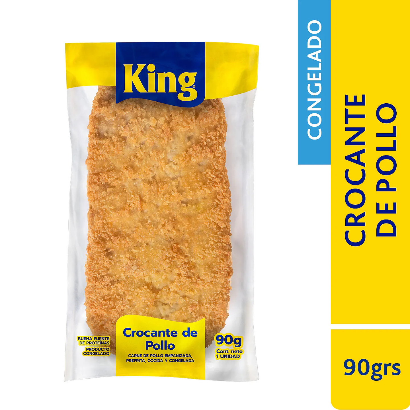 CROQUETA CROCANTE DE POLLO 90G - KING 1