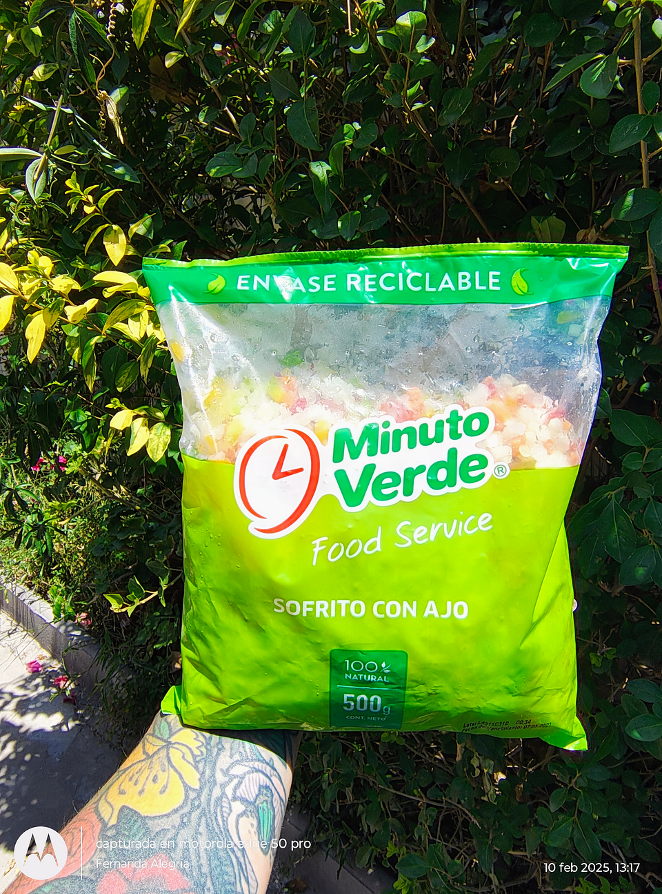 SOFRITO CON AJO 500G Food Service - MINUTO VERDE 2