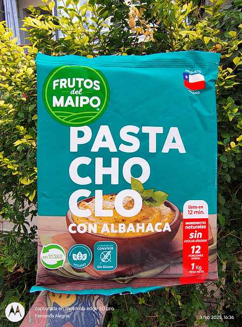 PASTA DE CHOCLO 1KG - FRUTOS DEL MAIPO
