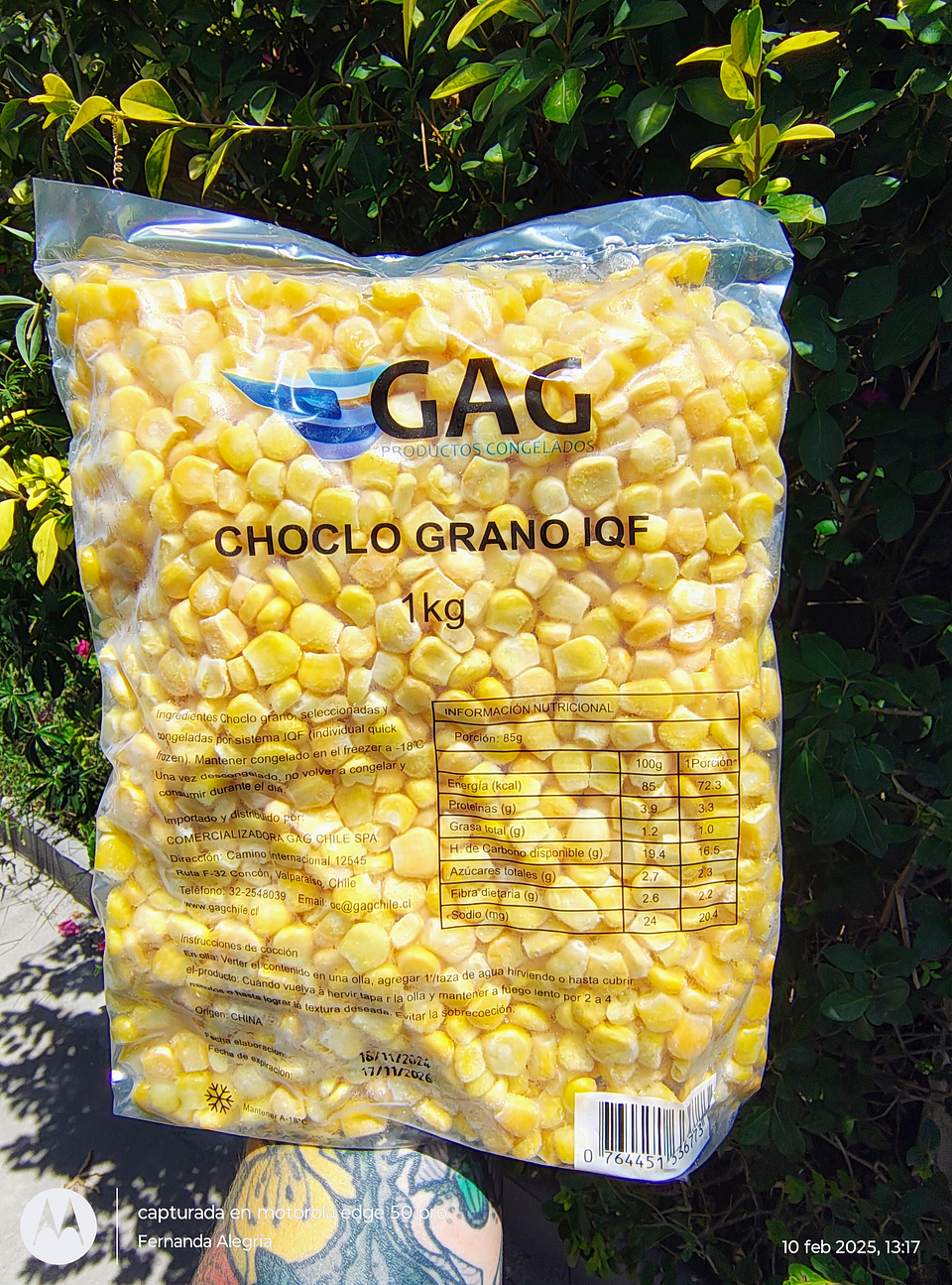 Choclo en Grano 1Kg GAG 2