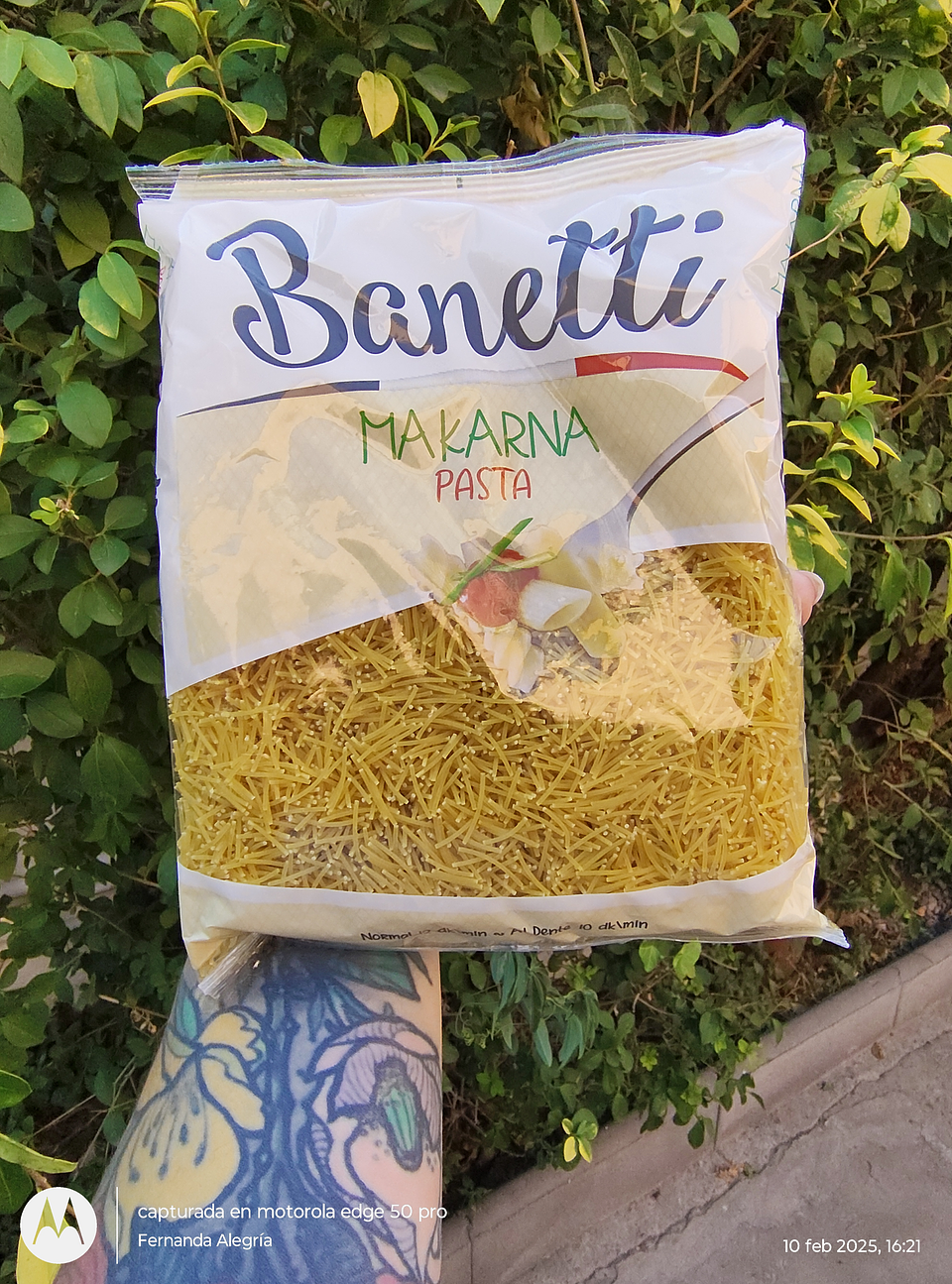 Cabellos de Angel Cortos 400g - Banetti 2