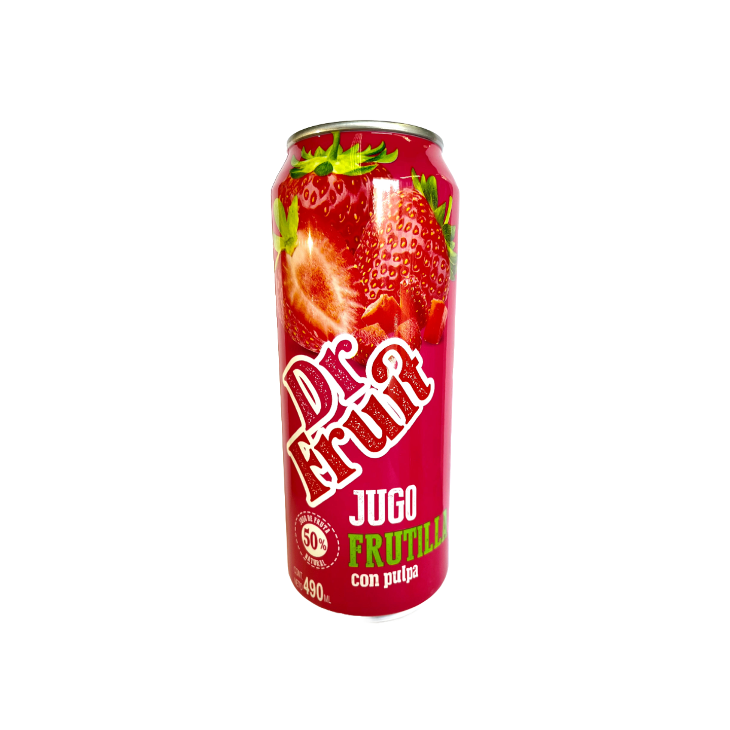 Jugo Frutilla con pulpa 490ml - Dr Fruit 1