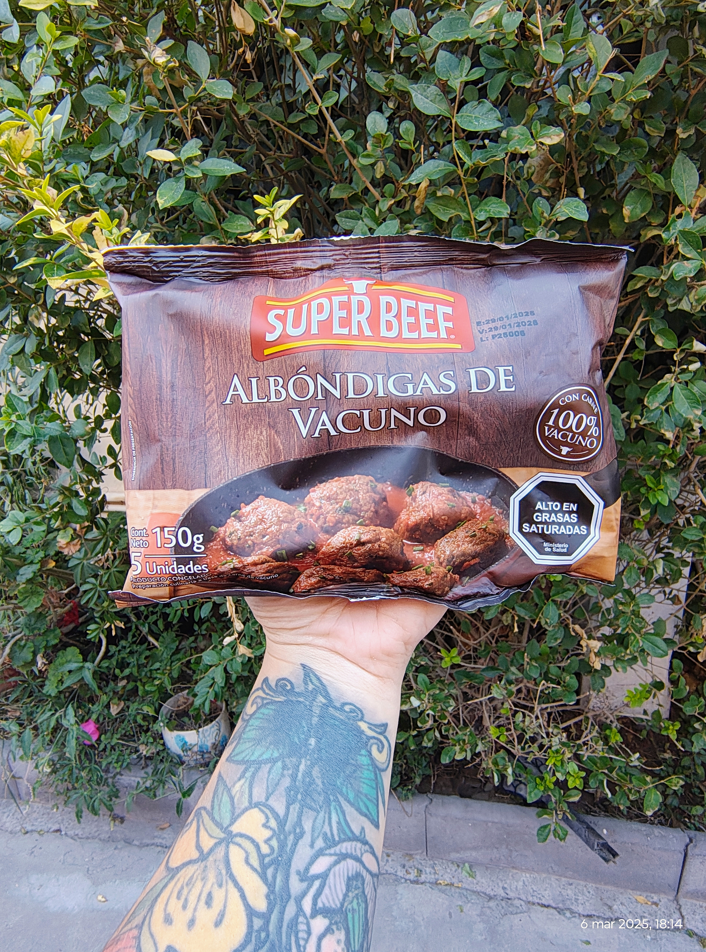 ALBONDIGAS DE VACUNO 150G - SUPERBEEF 1