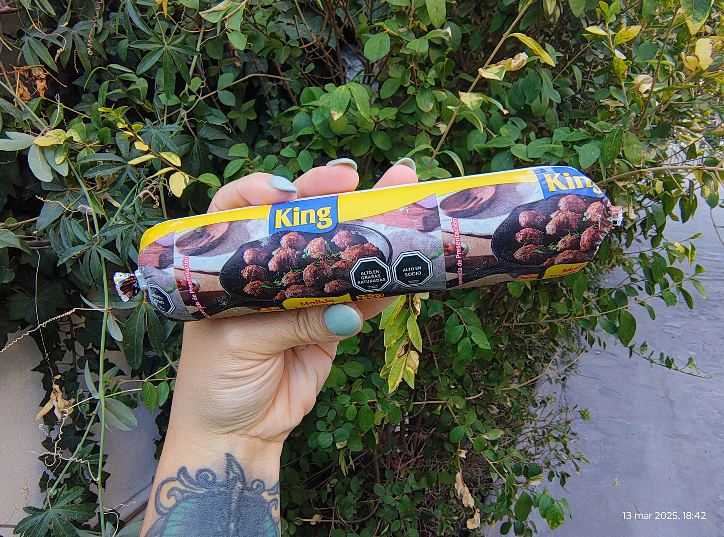 CARNE MOLIDA TRADICIONAL 250G - KING  1